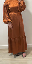 Load image into Gallery viewer, Mairah satin dress
